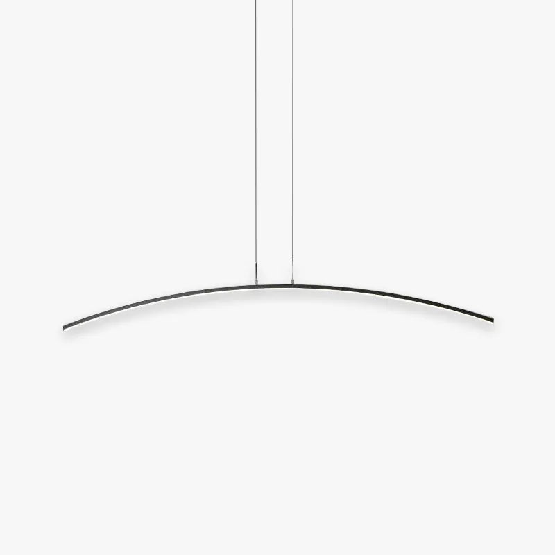 Arc Ceiling Light with Wireless Dimmer – Modern Overhead Fixture for Dining Rooms, Offices & Cafes | Thomler
