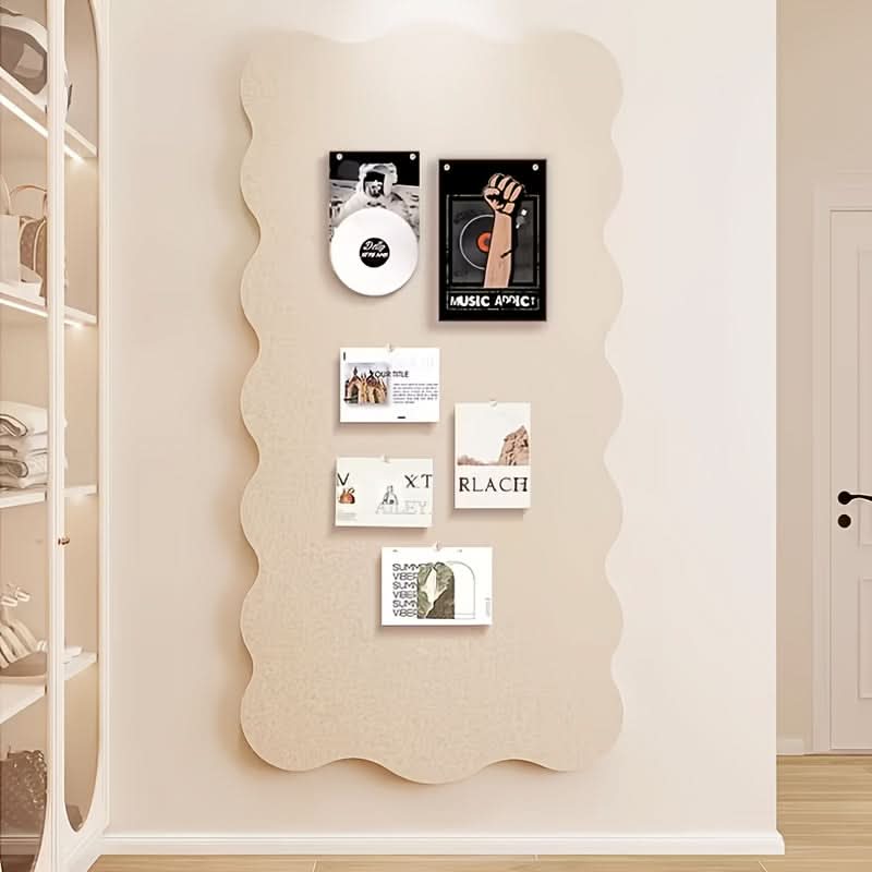 Felt Pin Board with Push Pins – 24×47 in Wall Organizer for Notes, Photos & Memos – Home Office Bulletin Display | Thomler