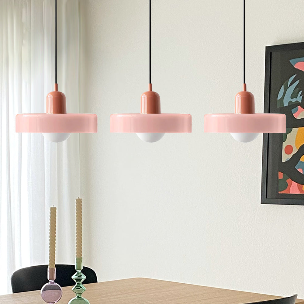 Pendant Light Glass Shade 30.0 cm Bedroom Bedside Hanging Lamp Modern Minimalist Nordic Style Adjustable Ceiling Light | Thomler