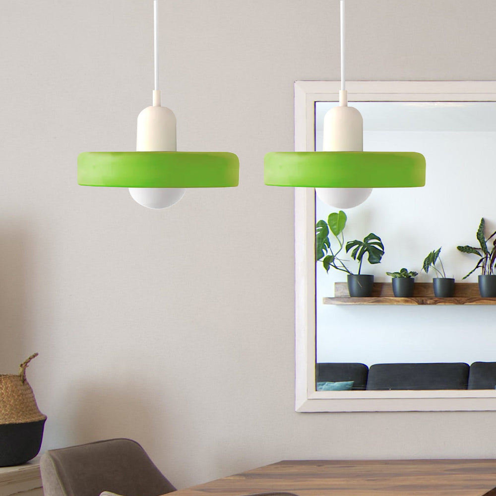 Pendant Light Glass Double Shade G9 35.0 cm Dining Room Kitchen Island Ceiling Fixture Modern Hanging Lamp | Thomler