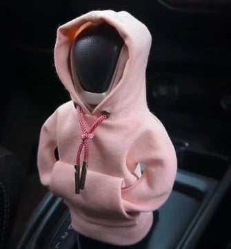 Mini Hoodie Gear Shift Cover – Playful Car Interior Accessory for Manual & Automatic Vehicles | Thomler