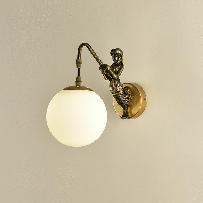Wall Lamp Metal 10.2 in x 5.9 in Modern Living Room Bedroom LED E26 Fixture Hardwired | Thomler