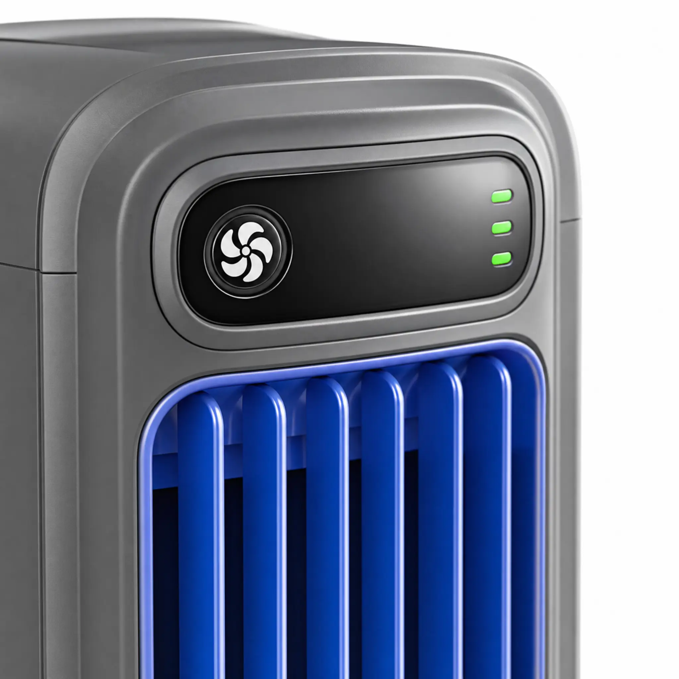 Rechargeable Cordless Personal Cooling Fan Tower with 12-Hour Battery Life – Bladeless Quiet Airflow, Desktop & Wall Mount, Lightweight for | Thomler