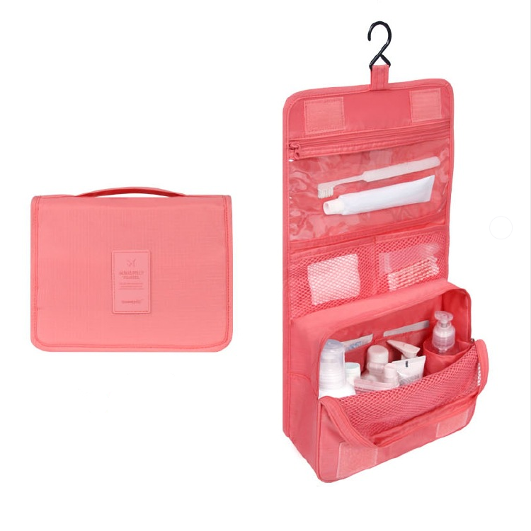 Hanging Toiletry Bag with Multiple Compartments for Travel – Water-Resistant Organizer for Makeup, Cosmetics & Grooming Essentials | Thomler