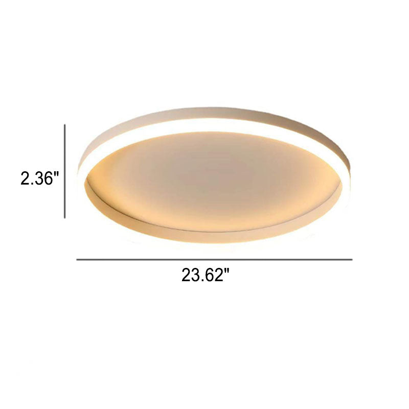 Flush Mount Ceiling Light Iron 19.7 in 30W Adjustable Hallway Living Room Bedroom LED Modern Lighting | Thomler