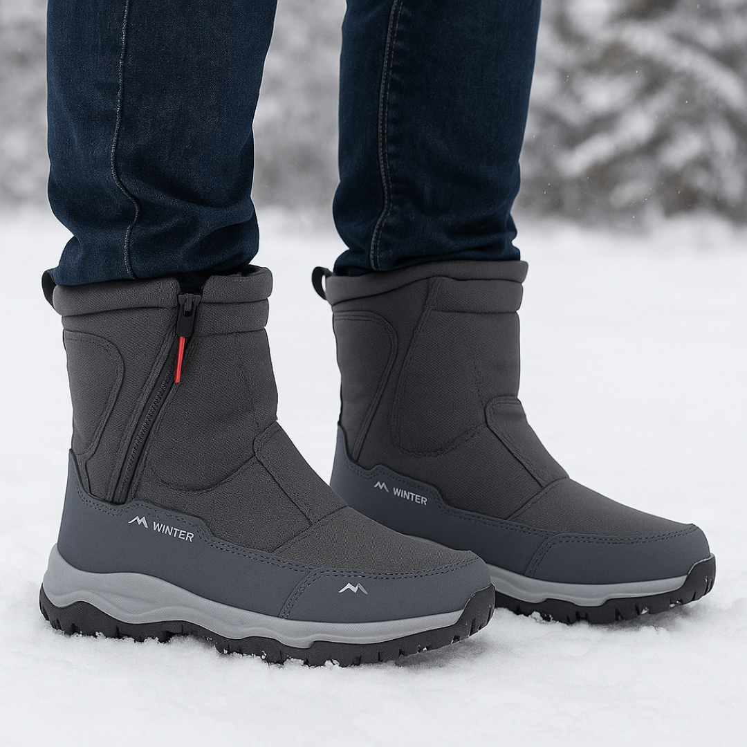 Insulated Waterproof Snow Boots for Men & Women – Winter Hiking Footwear with Anti-Slip Grip & Thermal Lining | Thomler