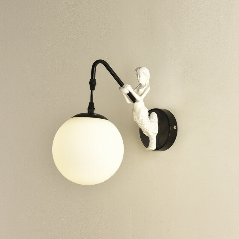 Wall Lamp Metal 10.2 in x 5.9 in Modern Living Room Bedroom LED E26 Fixture Hardwired | Thomler