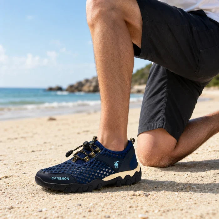 Amphibious Trail Sneakers for Beach, Creek & Outdoor Adventures – Quick-Dry, Ultra-Light, Breathable Aqua Footwear for Men & Women | Thomler