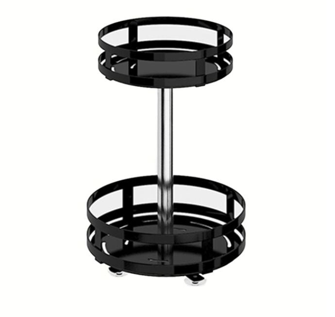 Rotating Storage Caddy with Adjustable Shelves for Kitchen, Bath & Desk – Space-Saving Organizer | Thomler