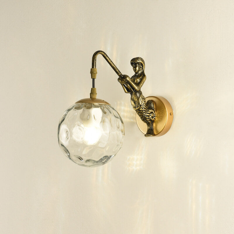Wall Lamp Metal 10.2 in x 5.9 in Modern Living Room Bedroom LED E26 Fixture Hardwired | Thomler