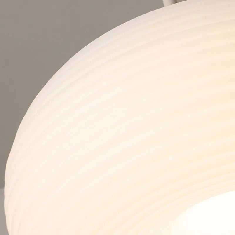 Cylindrical Overhead Fixture in Frosted Material for Modern Interiors | Thomler