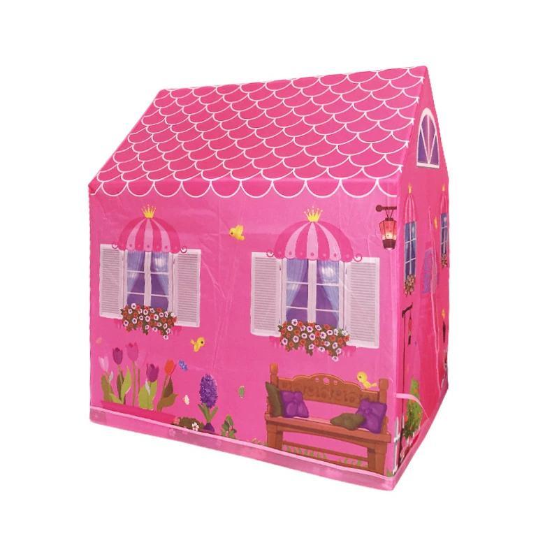Kids Play Tent Castle Playhouse for Indoor & Outdoor – Pop-Up Hideaway Fort for Toddlers Girls Boys – Portable Lightweight Folding Cottage | Thomler