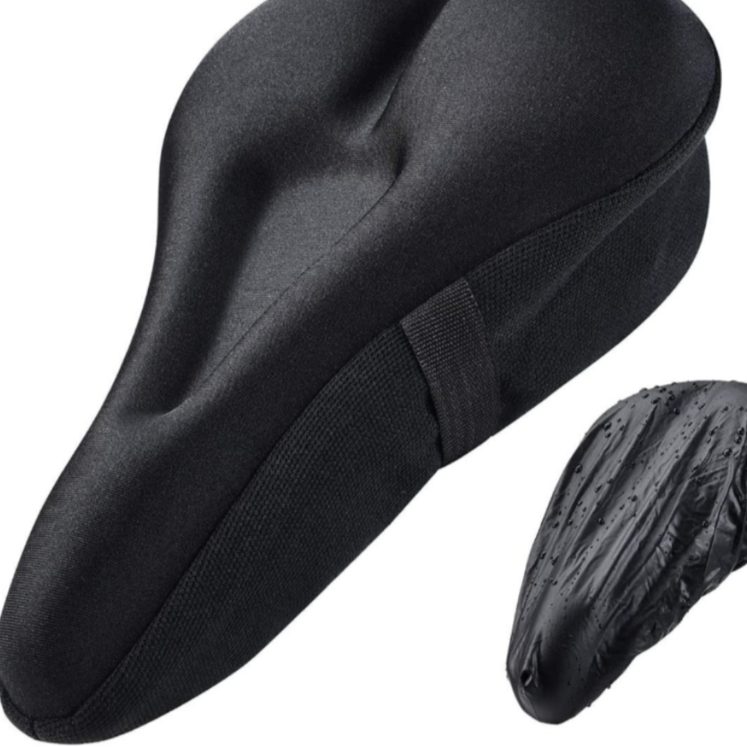 Cushioned Bicycle Seat Cover with Shock Absorption & Pressure Relief Channel for Road, Mountain & E-Bikes | Thomler