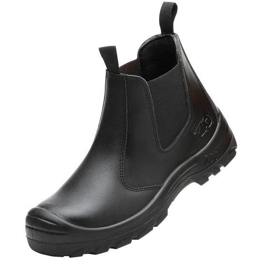Steel Toe Work Boots with Orthopedic Support for Construction & Warehouse | Anti-Slip Oil-Resistant Safety Footwear for Long Shifts | Thomler
