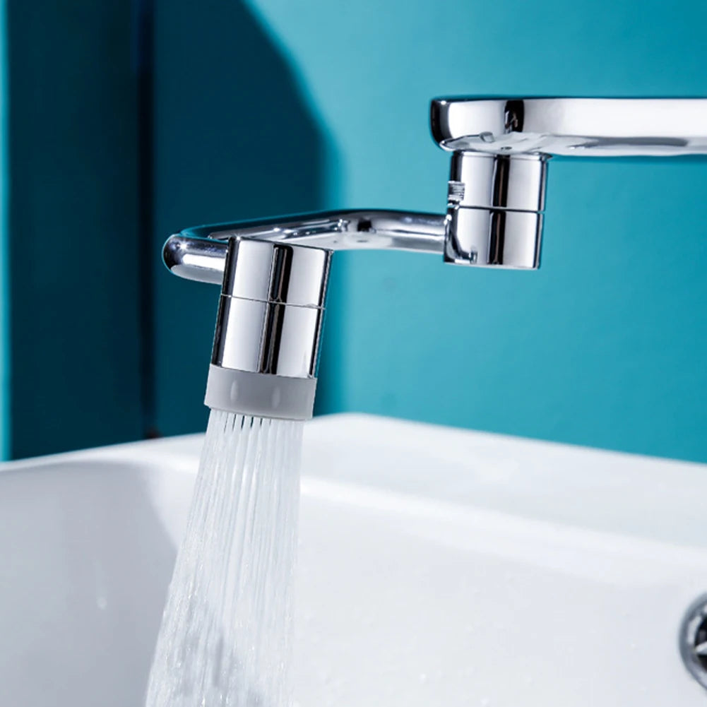 360° Swivel Spout Adapter with Dual Spray Modes for Kitchen & Bath | Thomler