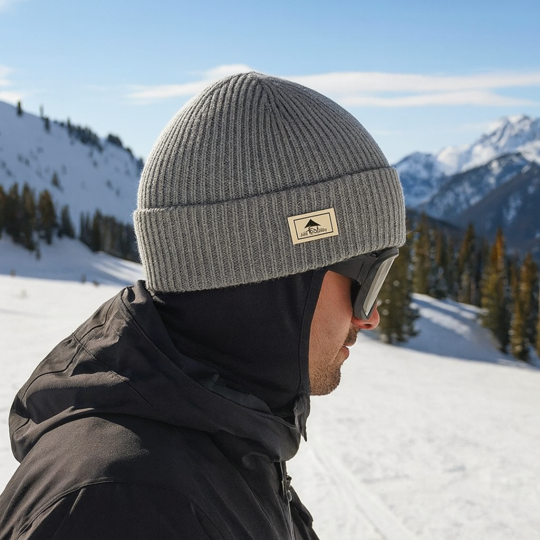 Convertible Winter Beanie with Full Face Coverage for Cold Weather Cycling Hiking Skiing | 2-in-1 Thermal Fleece Balaclava for Men & Women | Thomler