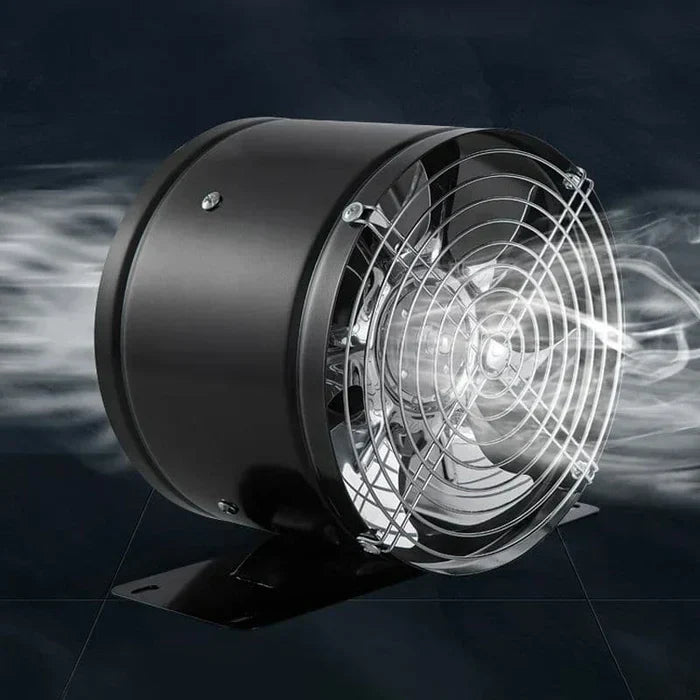 Exhaust Fan Wall-Mount Metal Ventilator for Kitchen Bathroom Garage Workshop Quiet Copper Motor High CFM Airflow 20W 40W 50W Black White | Thomler