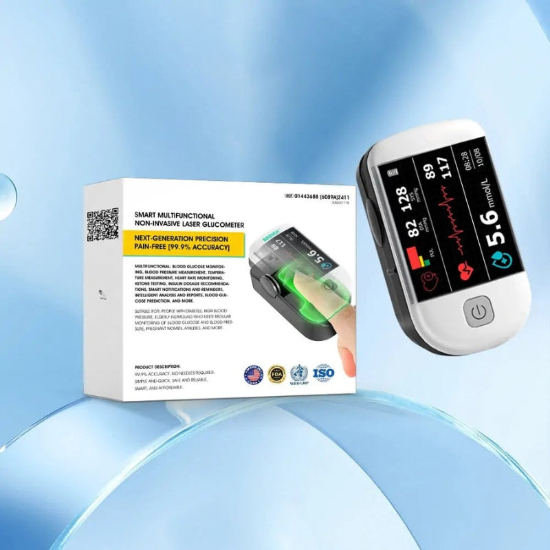 Fingertip Pulse Oximeter with Rotating OLED Display for Blood Oxygen & Heart Rate Monitoring at Home | Thomler