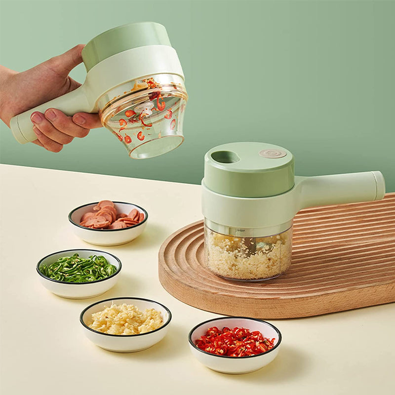 Rechargeable Electric Mini Food Processor for Chopping Vegetables, Garlic & Herbs – Cordless Kitchen Tool with USB Charging, Waterproof | Thomler