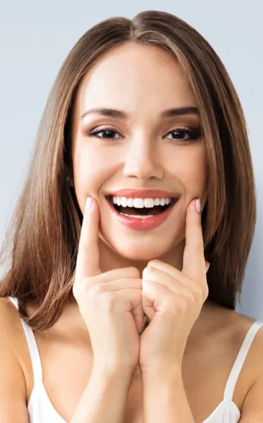 Snap-On Cosmetic Dental Veneers for Top and Bottom Teeth - Instant Smile Makeover Cover for Crooked, Stained, Missing Teeth - No Dentist Nee | Thomler