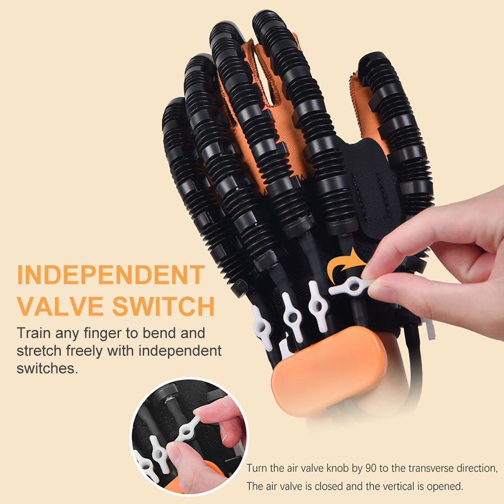 Powered Hand Therapy Gloves Rehab Recovery System for Stroke Arthritis Nerve Injury Support Mobility Training At-Home Physical Therapy Equip | Thomler