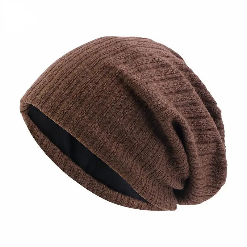 Textured Knit Beanie – Soft Cotton-Blend Winter Cap for Men & Women, One Size Fits All | Thomler