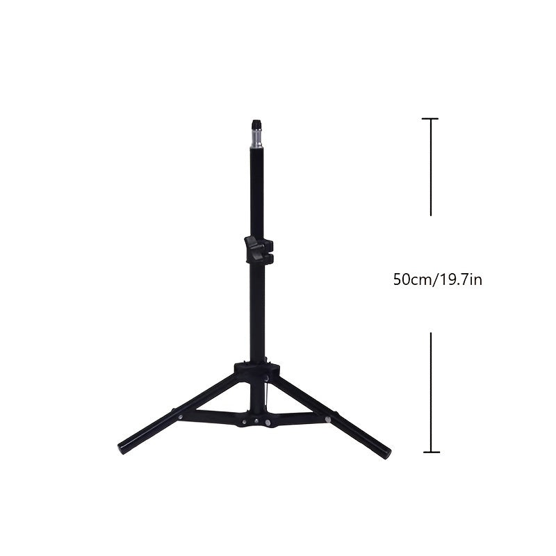 10-Inch Dimmable Ring Light with 22-Inch Tripod Stand and Phone Mount for Selfies, Video Recording, Streaming, Content Creation, Beauty | Thomler