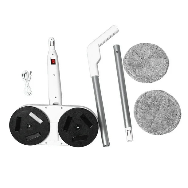 Rechargeable Electric Floor Cleaner with Built-In Solution Dispenser & Glide Motion | Thomler