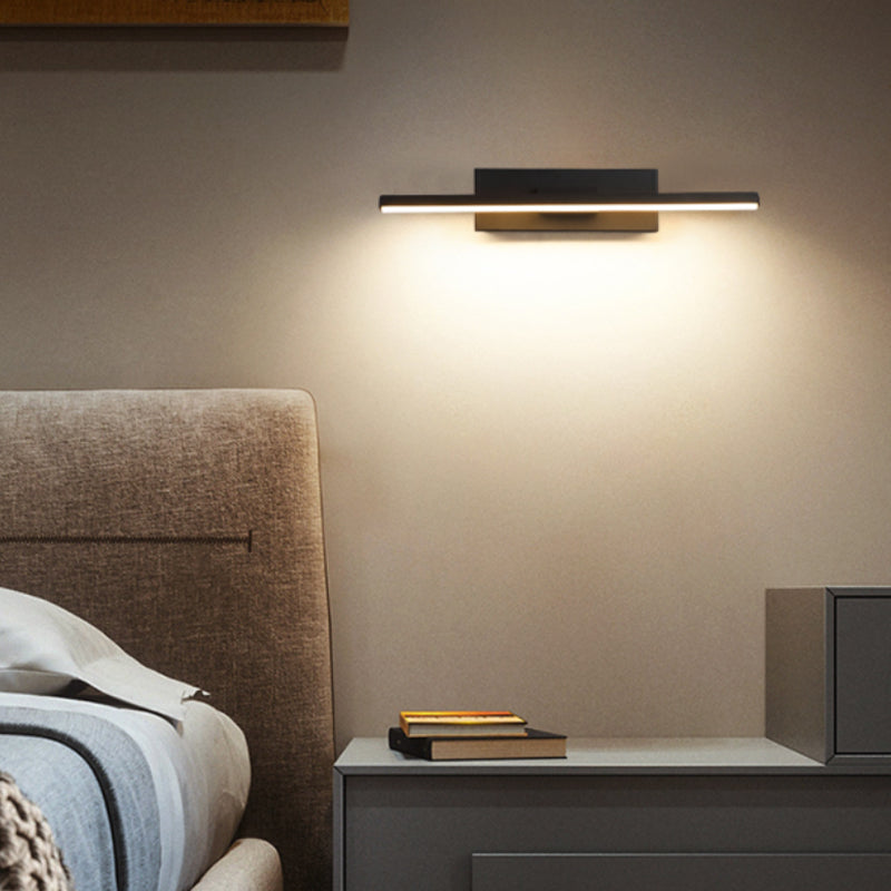Rotating LED Wall Light Fixture for Bedroom Hallway Contemporary Sconce | Thomler