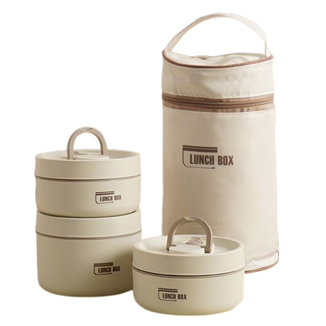 Insulated Stainless Steel Lunch Box with Leak-Proof Seal for Work, School & Travel | Keeps Food Hot for Hours | Double-Wall Food Container | Thomler