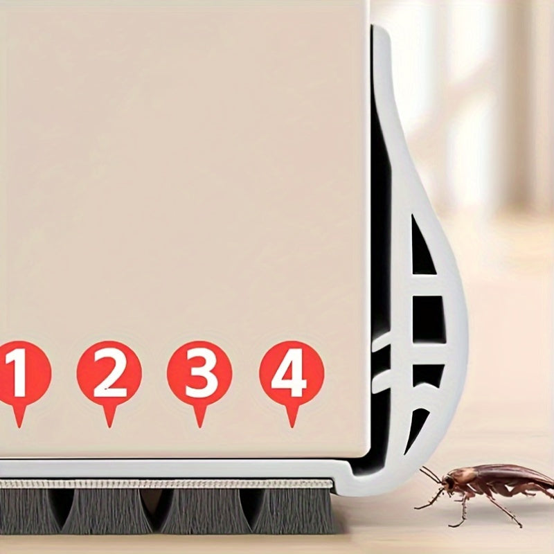 Door Draft Blocker Adjustable Under Door Seal Strip for 1.4-2.2 Inch Thick Doors Insulated Foam Noise Reducer Energy Saver Indoor Outdoor | Thomler