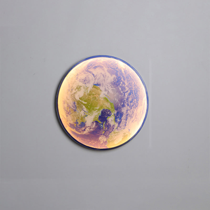 Wall Lamp PVC Moon Motif 100.0 cm LED Bedroom Living Room Dimmable Wall Sconce Ambient Lighting | Thomler