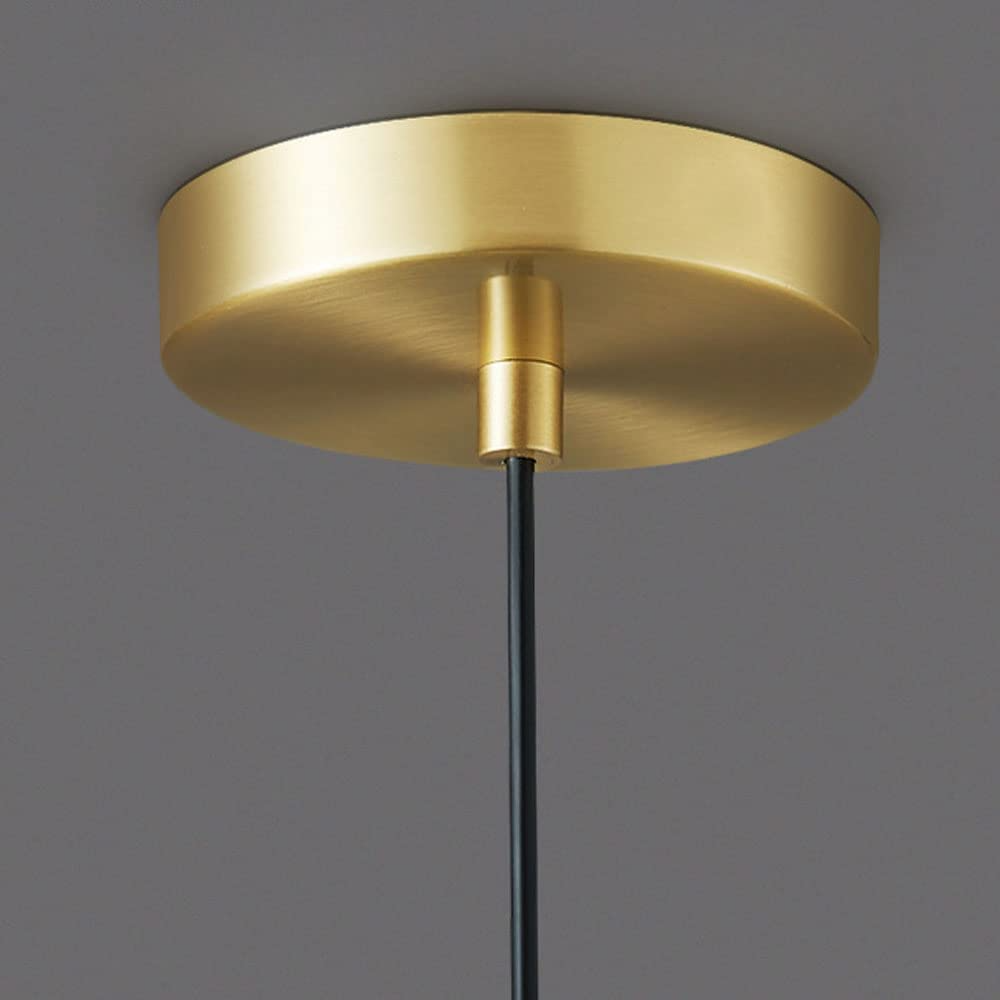 Sleek Adjustable Hanging Lamp with Directional Shade – Black or Gold Finish – Dining Room, Kitchen Island & Bedroom Ceiling Fixture | Thomler