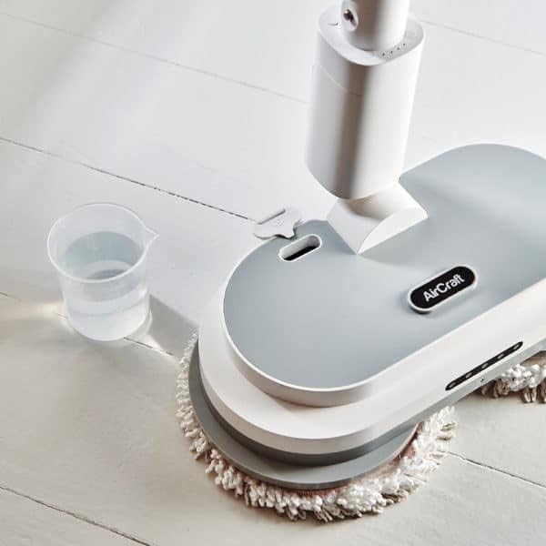 Rechargeable Electric Floor Cleaner with Built-In Solution Dispenser & Glide Motion | Thomler
