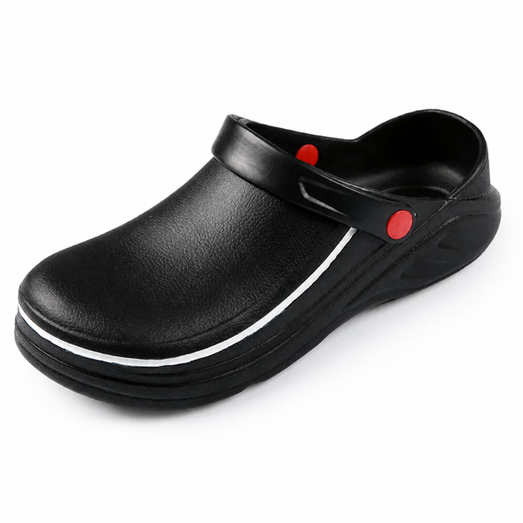 Oil-Resistant Work Shoes with Waterproof Protection & Anti-Slip Grip for Men – Industrial Safety Footwear for Kitchen, Construction & | Thomler