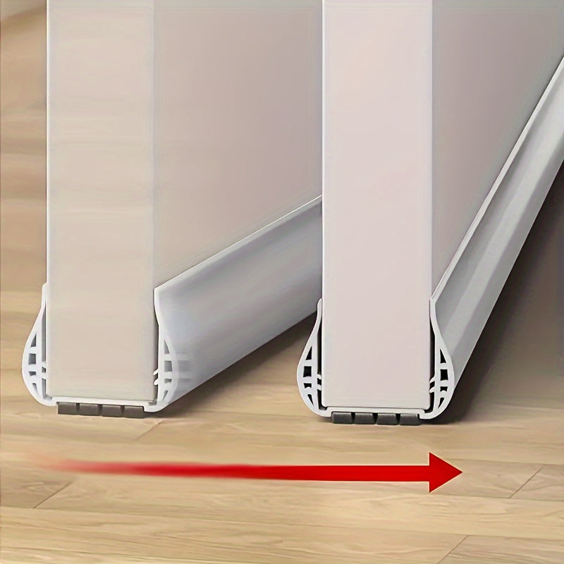 Door Draft Blocker Adjustable Under Door Seal Strip for 1.4-2.2 Inch Thick Doors Insulated Foam Noise Reducer Energy Saver Indoor Outdoor | Thomler