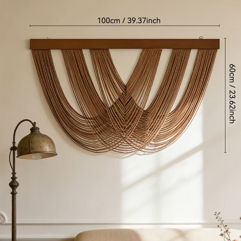 Handwoven Cotton Tapestry – Boho Wall Hanging for Modern Living Spaces | Thomler