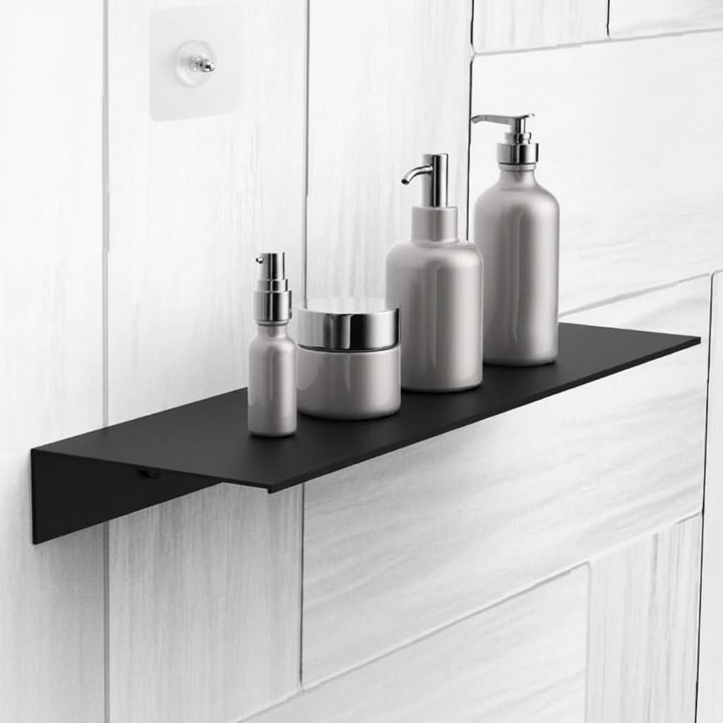Adhesive-Mount Storage Ledge – No-Drill Wall Organizer for Bath, Kitchen & Bedroom | Thomler