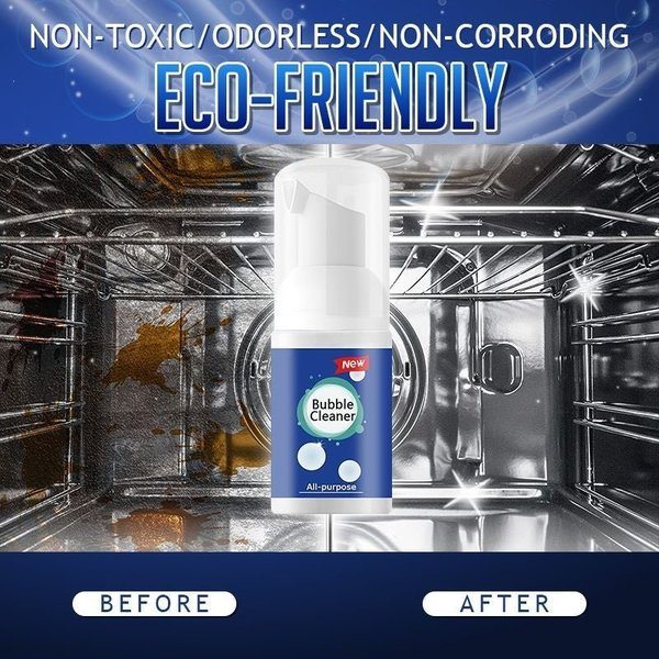 Multi-Surface Foaming Degreaser Spray for Kitchen Grease & Tough Stains – No-Rinse Formula for Cookware, Counters & Appliances | Thomler