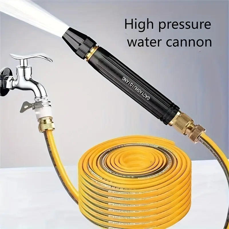 Multi-Pattern Spray Nozzle for Garden Hose – Adjustable Pressure Water Gun for Car Washing, Lawn Care & Pet Bathing | Thomler