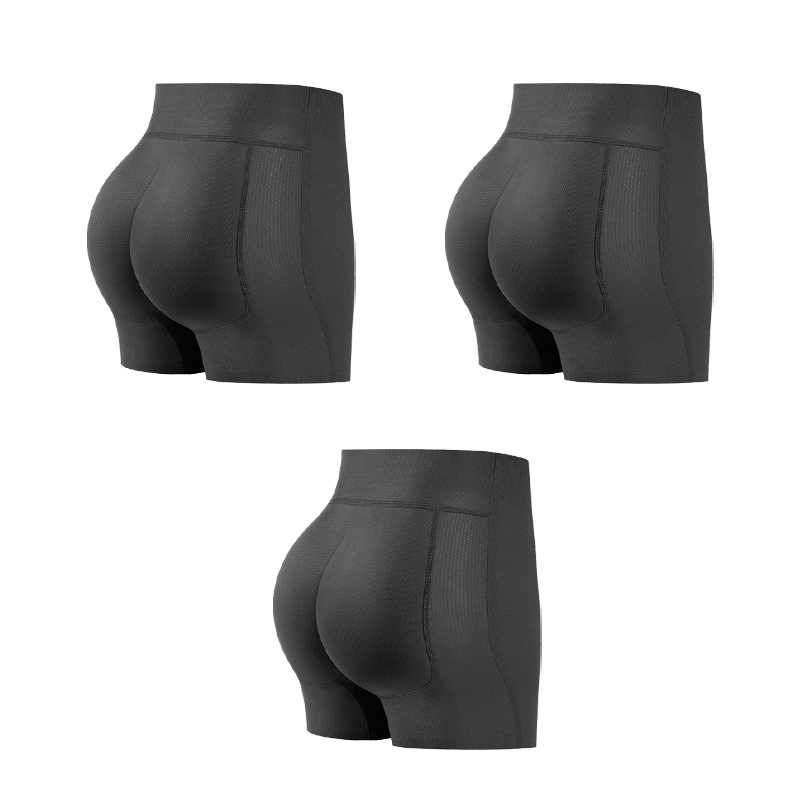 High-Waist Padded Butt-Lifting Shapewear Shorts for Women – Seamless Body Shaper with Removable Pads for Everyday Confidence & Special Occas | Thomler