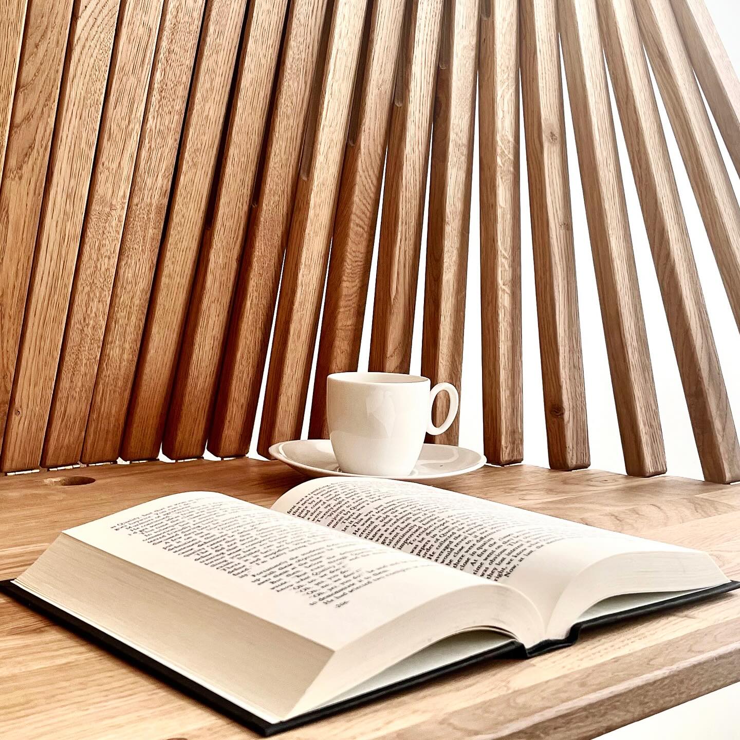 Wall Desk Solid Wood 60.0 cm x 60.0 cm Foldable Home Office Space Saving Wall Mounted Workstation Scandinavian Design | Thomler