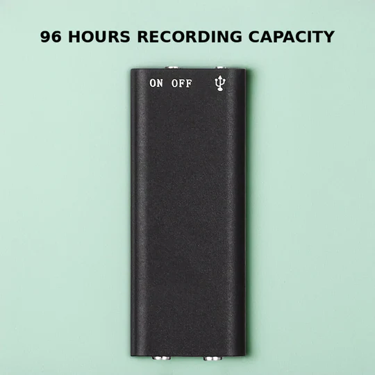 Portable Sound-Activated Audio Recording Device with 32GB Storage for Lectures, Meetings, and Interviews | Thomler