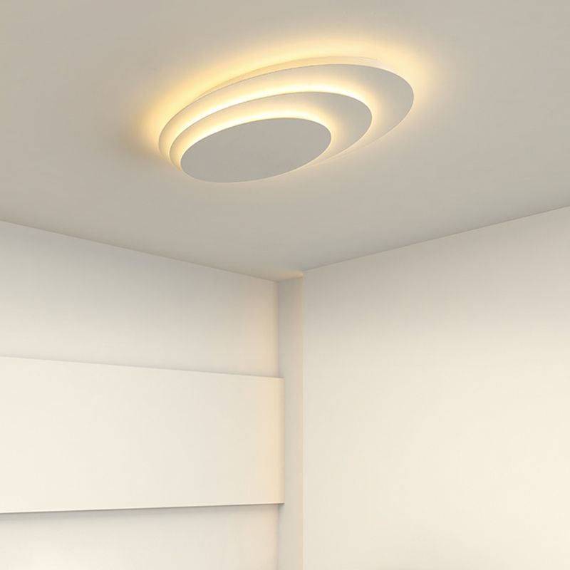 Ceiling Light Acrylic 50.0 cm White Dimmable Bedroom Living Room LED Flush Mount Light Fixture | Thomler