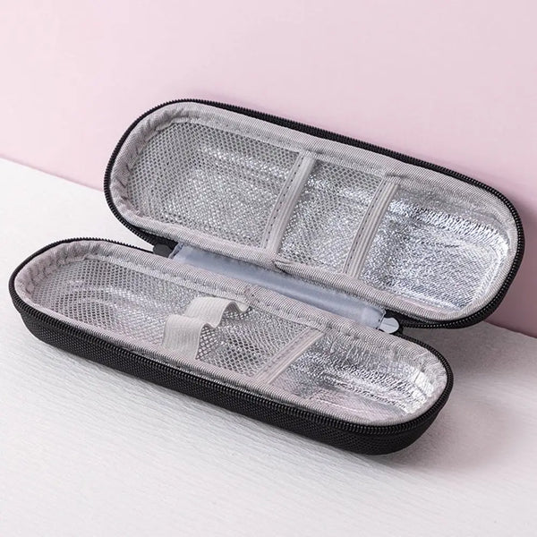 Portable Medication Cooler Travel Case with Reusable Ice Packs for Temperature-Sensitive Supplies | Thomler