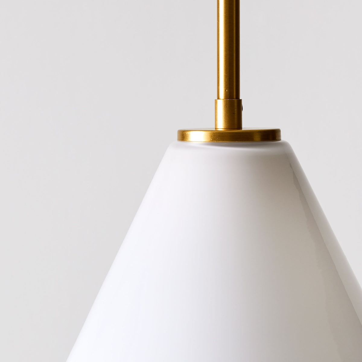 Tapered Glass Hanging Fixture with Metal Hardware for Island Dining Bar Overhead Lighting Home Kitchen | Thomler