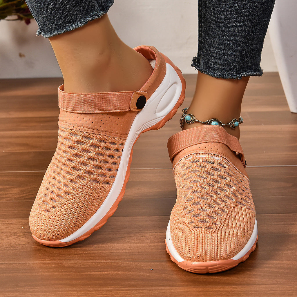 Women's Supportive Slip-On Sneakers with Air Cushion Sole for All-Day Relief & Posture Alignment | Lightweight Footwear for Work, Walking | Thomler