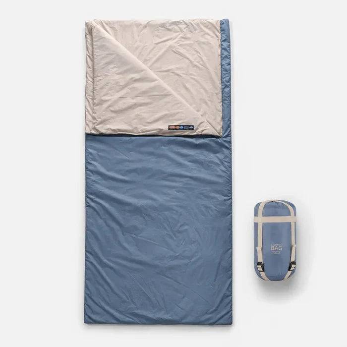 Lightweight Camping Sleep Sack with Compression Carry Bag for Backpacking & Hiking Trips | Thomler