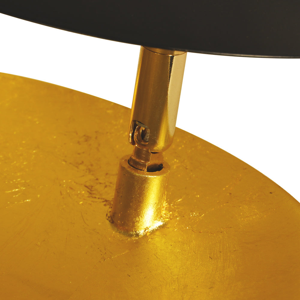 Wall Lamp Aluminum 9 in Adjustable LED Gold White Modern Living Room Bedroom Decorative Light | Thomler