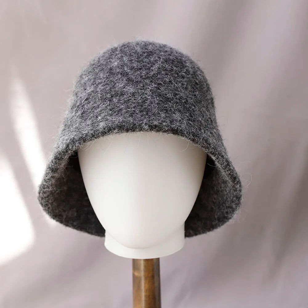 Soft Wool Winter Hat for Women – Foldable, Classic Fisherman Design for Cold Weather | Thomler